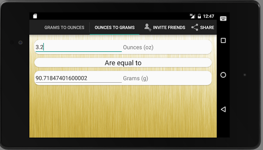 Gold Density - عکس برنامه موبایلی اندروید