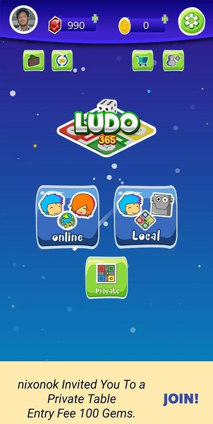 Ludo 365 - عکس بازی موبایلی اندروید