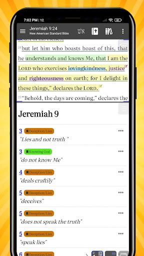 AndBible: Bible Study - عکس برنامه موبایلی اندروید