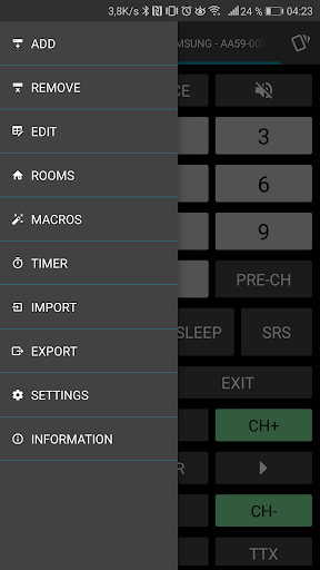 irplus - Infrared Remote - عکس برنامه موبایلی اندروید