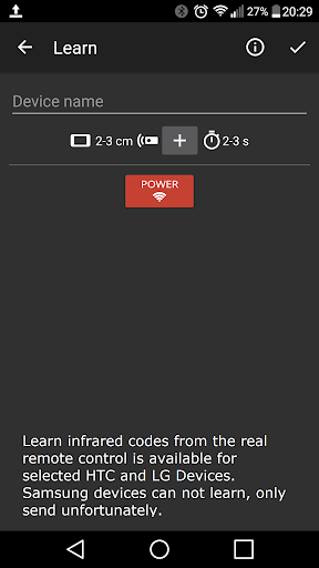 irplus - Infrared Remote - عکس برنامه موبایلی اندروید