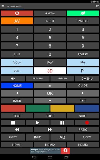 irplus WAVE - Infrared Remote - عکس برنامه موبایلی اندروید