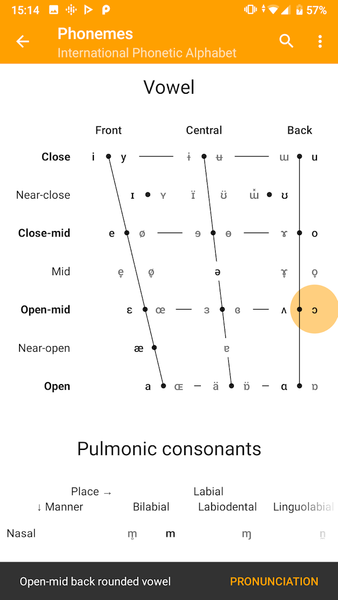 Phonemes: IPA & pronuciation - عکس برنامه موبایلی اندروید