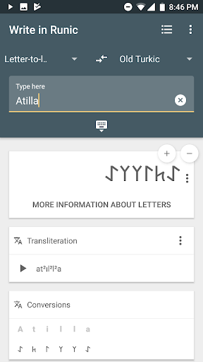 Write in Runic (Runes writer) - عکس برنامه موبایلی اندروید