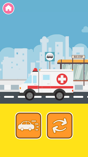 Vehicle Game - Police car, Fire truck, Train - عکس برنامه موبایلی اندروید