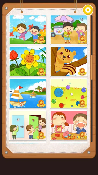 Kids Find the differences Puz - عکس بازی موبایلی اندروید