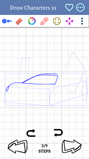 How to Draw Cars 2023 - Image screenshot of android app