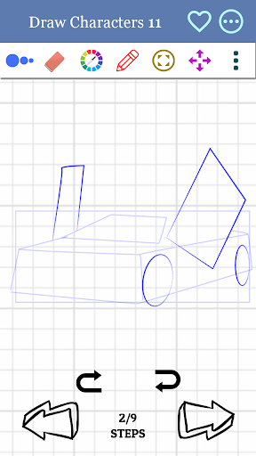 How to Draw Cars 2023 - Image screenshot of android app