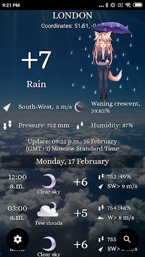 Weather: Any place on earth! - Image screenshot of android app