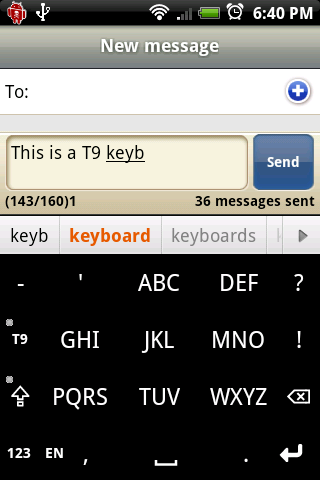Arabic for Smart Keyboard - Image screenshot of android app