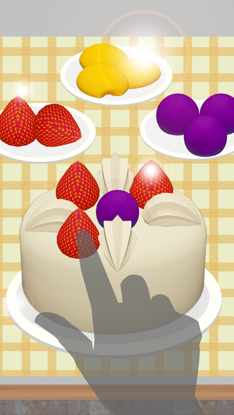 Cute cat's cake shop - Gameplay image of android game