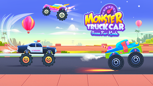 MonsterTruck Car Game for Kids - عکس برنامه موبایلی اندروید