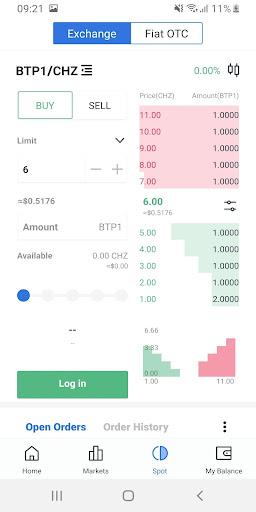 Chiliz Exchange - عکس برنامه موبایلی اندروید