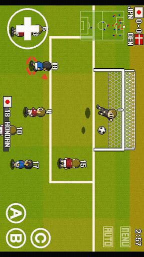 PORTABLE SOCCER DX Lite - Gameplay image of android game