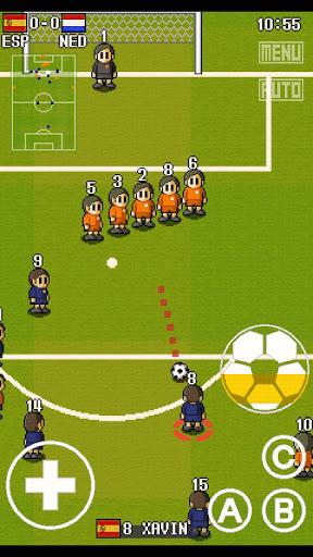 PORTABLE SOCCER DX Lite - Gameplay image of android game