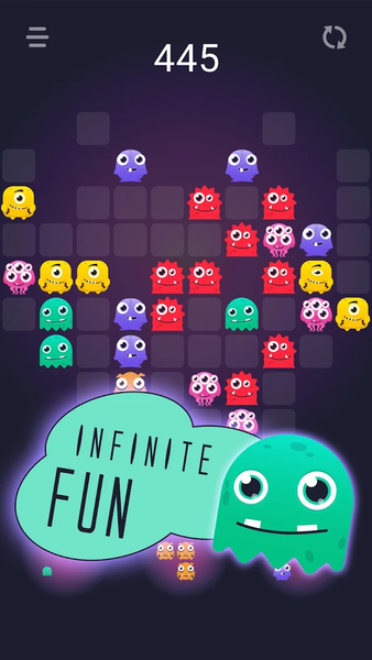 Block Puzzle Monster - Gameplay image of android game