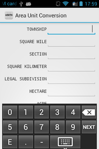 Unit Converter - Image screenshot of android app