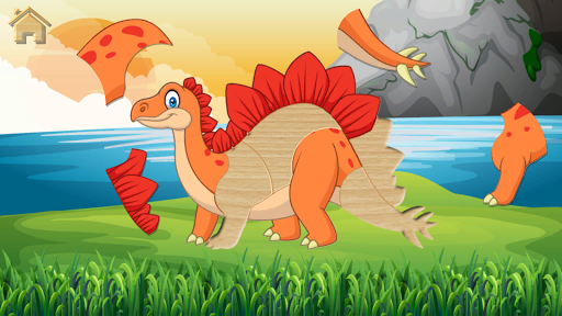 Dino Puzzle - Gameplay image of android game