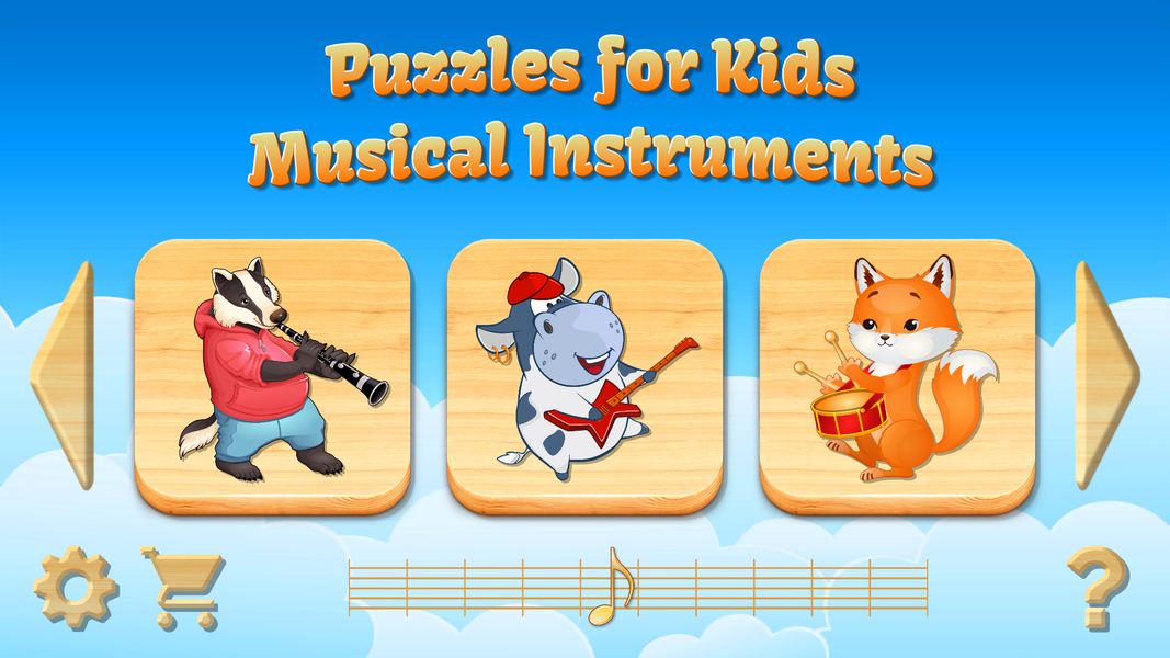 Music Safari for Kids - عکس بازی موبایلی اندروید