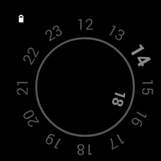 Chrono Watch Face for Wear - عکس برنامه موبایلی اندروید