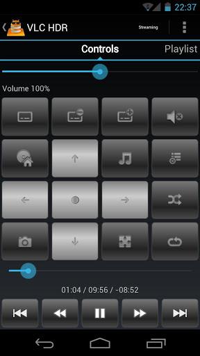 CJ VLC HD Remote (+ Stream) - Image screenshot of android app