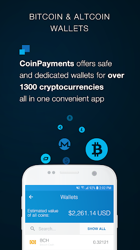 CoinPayments - Crypto Wallet - عکس برنامه موبایلی اندروید