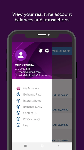 ComBank ePassbook - عکس برنامه موبایلی اندروید