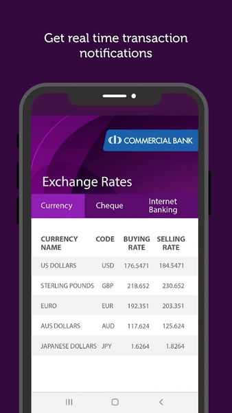 ComBank ePassbook - عکس برنامه موبایلی اندروید