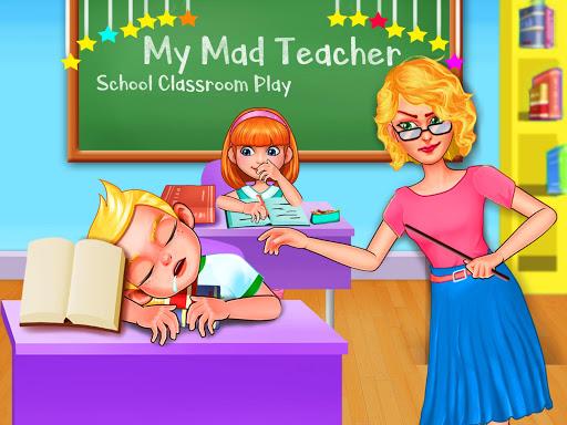 Crazy Mad Teacher - School Classroom Trouble Maker - عکس بازی موبایلی اندروید