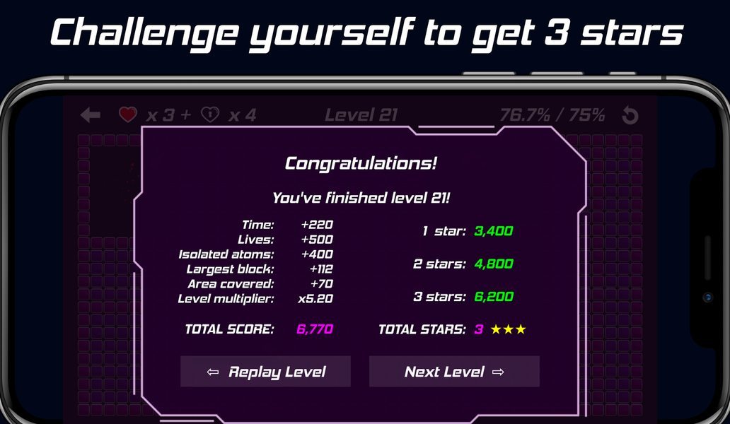 Jezz Mania: Better JezzBall - Gameplay image of android game