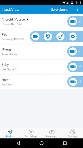 Find My Devices - Image screenshot of android app