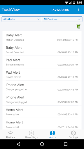 Find My Devices - Image screenshot of android app