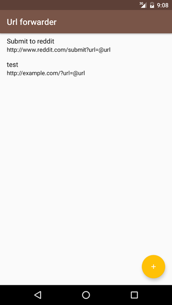 Url Forwarder - عکس برنامه موبایلی اندروید