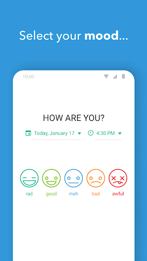 Daylio Journal - Mood Tracker - Image screenshot of android app