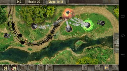 Defense Zone HD Lite - Gameplay image of android game