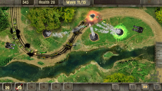 Defense Zone HD - Gameplay image of android game