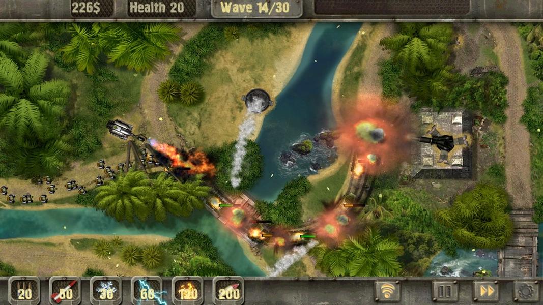 Defense Zone HD - Gameplay image of android game