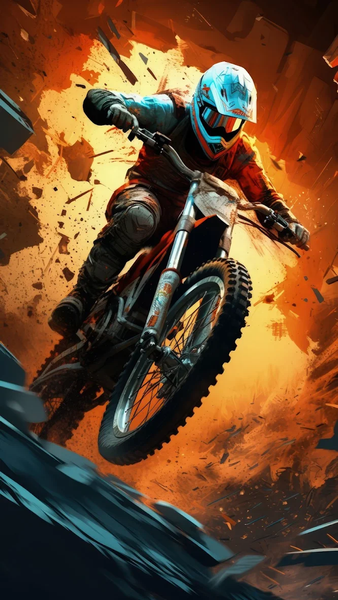 Motorbikes Wallpapers - Image screenshot of android app