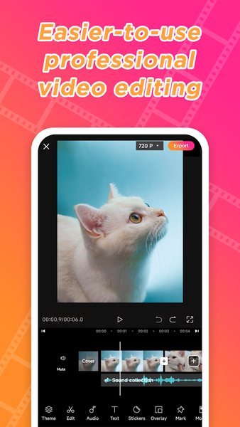 Magic Cut-Video Editor - عکس برنامه موبایلی اندروید