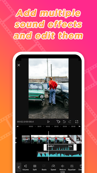 Magic Cut-Video Editor - عکس برنامه موبایلی اندروید