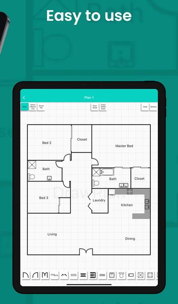 DrawPlan - Image screenshot of android app