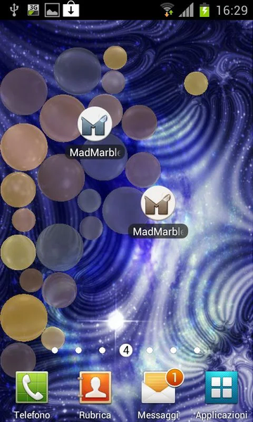 Mad Marbles Lite LWP - عکس برنامه موبایلی اندروید