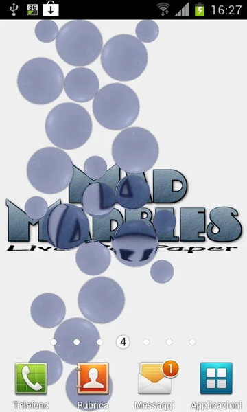 Mad Marbles Lite LWP - عکس برنامه موبایلی اندروید
