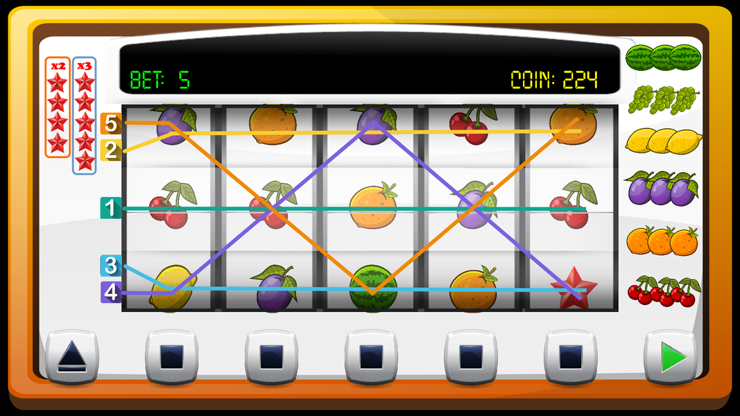 Fruit Slot - Gameplay image of android game