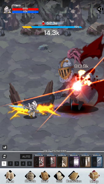 F Class Adventurer: AFK RPG - عکس بازی موبایلی اندروید