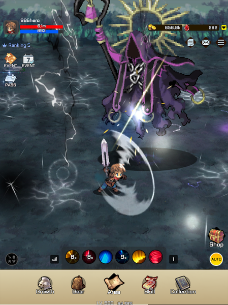 Idle ۹۹۹th Hero:AFK RPG - عکس بازی موبایلی اندروید