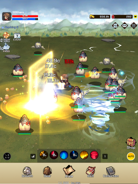 Idle ۹۹۹th Hero:AFK RPG - عکس بازی موبایلی اندروید
