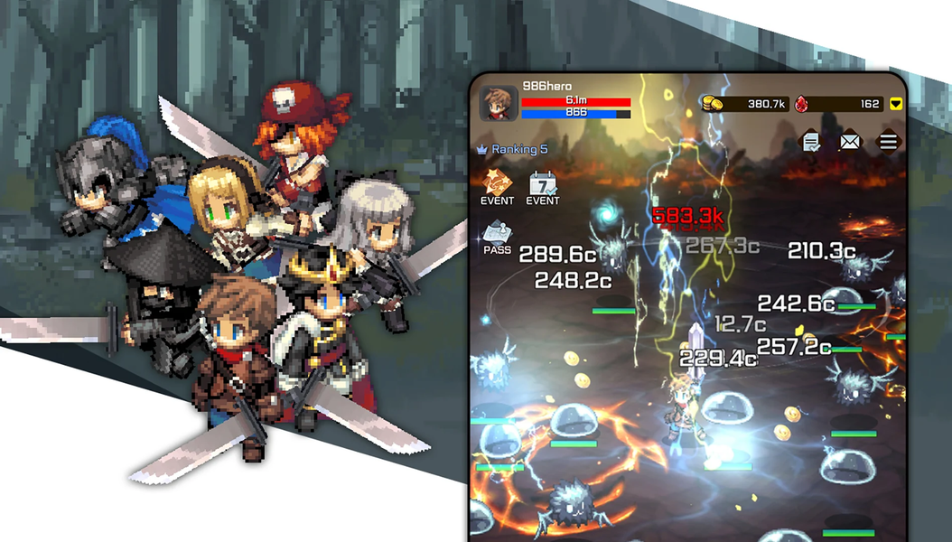 Idle ۹۹۹th Hero:AFK RPG - عکس بازی موبایلی اندروید