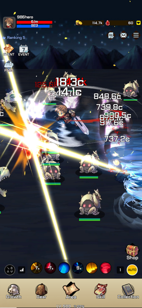 Idle ۹۹۹th Hero:AFK RPG - عکس بازی موبایلی اندروید