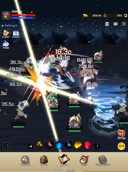 Idle ۹۹۹th Hero:AFK RPG - عکس بازی موبایلی اندروید